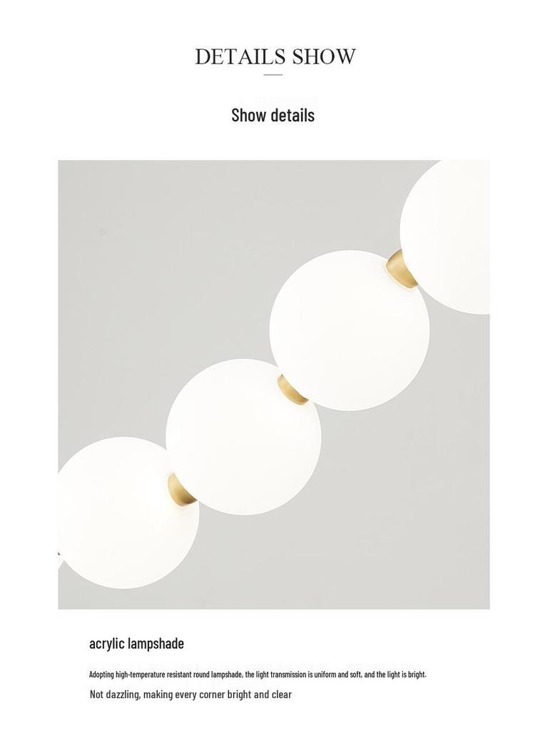 Modern Italian Minimalist Designer Chandelier - Luxury Copper Light for Dining, Bar, and Living Spaces