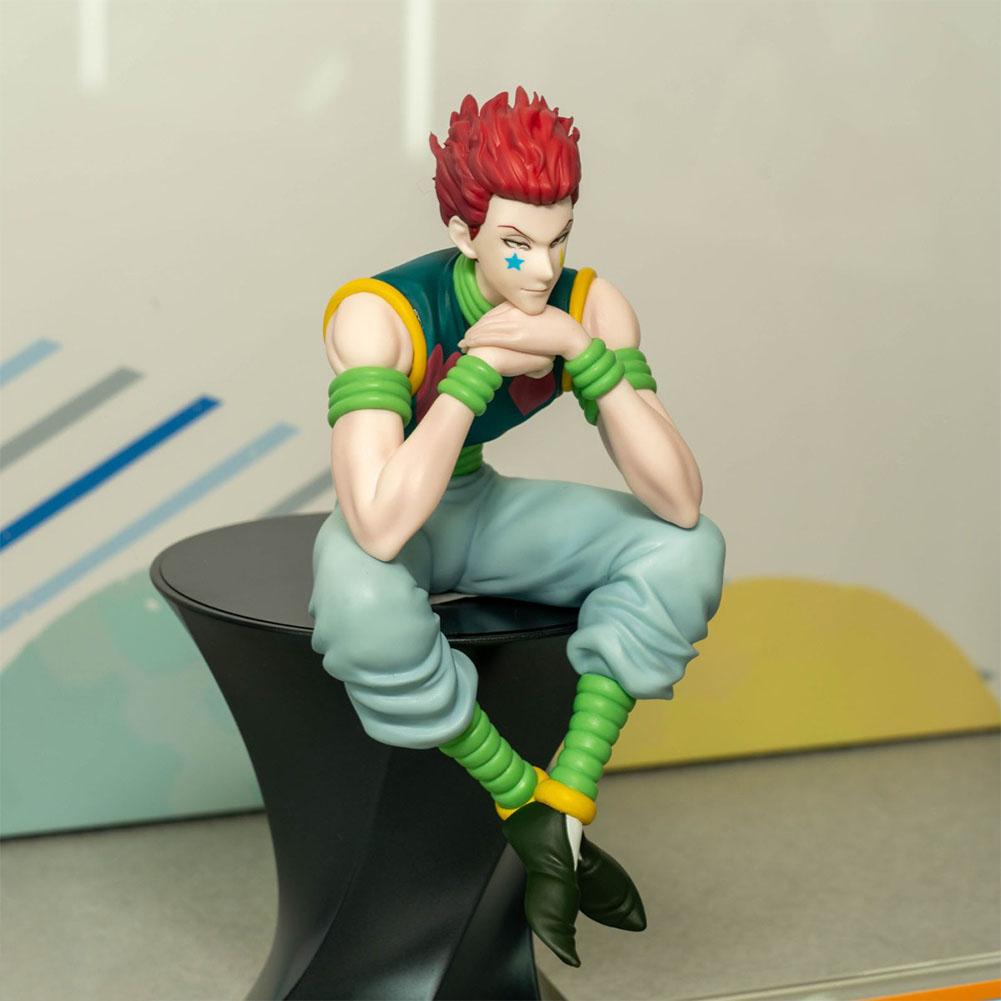 Фигурки Аниме HxH Киллуа Зольдик Гон Фрикс Иллуми Зольдик Курапика Хисока Хролло Люцифер Статуэтки из ПВХ подарки 12-15 см