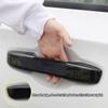 4 шт., наклейка на дверную ручку автомобиля для Honda Civic 11th 2022, глянцевая черная крышка для стайлинга автомобилей, отделка крышки