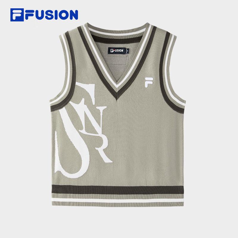 FILA FUSION Women's V-Neck Woven Sweater Vest