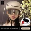 Cycling Windproof Goggles Can Be Worn over Glasses, Men's Cycling Glasses, Adult Sunglasses, Bicycle and Motorcycle, Day and Night Use
