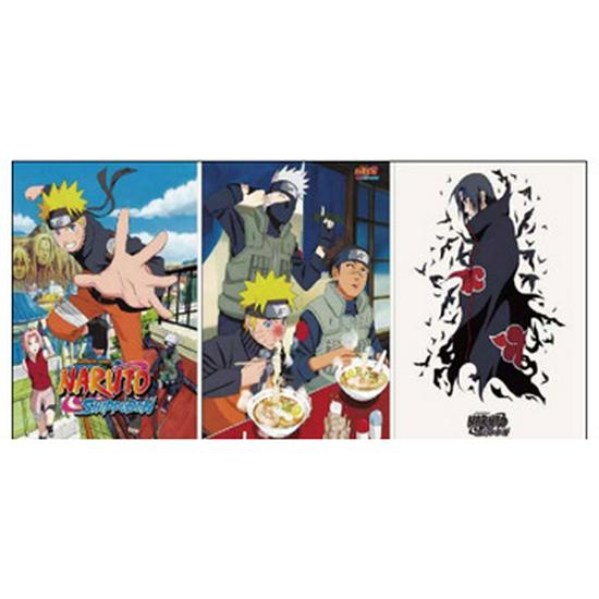 3D-лентикулярная аниме-картина: Академия Героев Наруто и Ван Пис