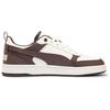 Puma Dribble Warm White Chestnut Brown Unisex Sneakers 400326-06