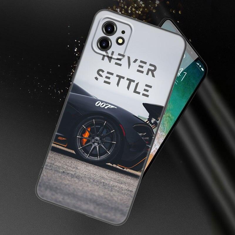 Cool Sports Car Man Phone Case For Apple iPhone 13 12 Mini 11 Pro XS Max XR X 8 7 6S 6 Plus SE 2022 2020 5S 5 Soft Black Cover