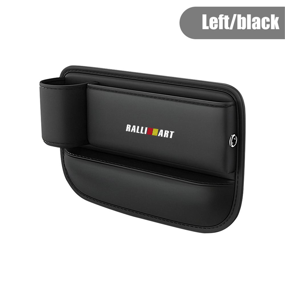 Car Leather Seat Gap Crevice Storage Box Seat Storage Case For Mitsubishi Asx Lancer Outlander Pajero Ralliart Eclipse Grandis