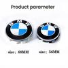 56/68mm Auto Hub Caps Car Wheel Center Cover Hubcaps Decoration Accessories For BMW 1 3 5 7 Series M M3 M5 M6 F01 F20 F10 X5 E36