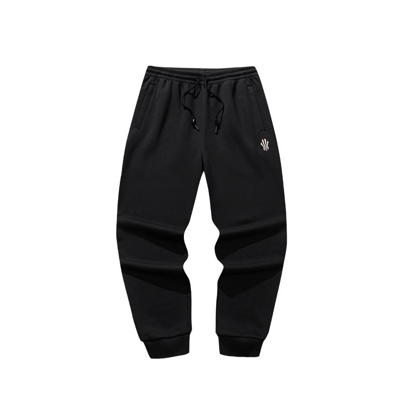 Anta Athletic Cuffed Knit Pants Black Men 172611303-1