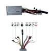 HOSH Бесколлекторный Двигатель DC Контроллер 48V 15A 250W с Двойным Световым Проводом SM Разъемом 6 Мосфетов для Электровелосипеда