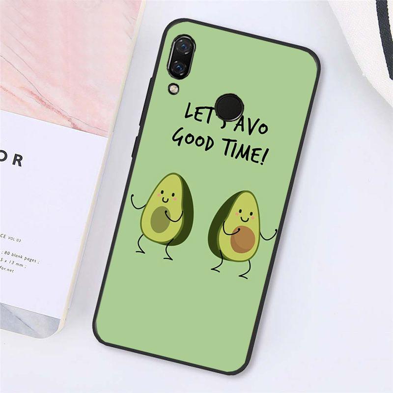 Чехол для телефона с фруктами, авокадо и едой для Xiaomi Redmi8 4X 6A S2 Go Redmi 5 5Plus Note8 Note5 7 Note8Pro