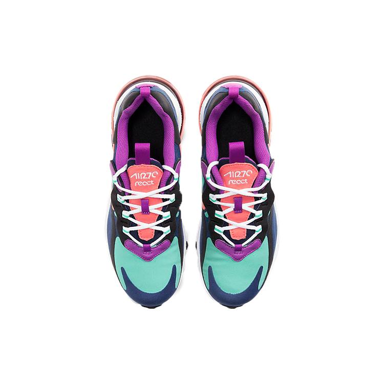 Nike Air Max 270 React 'Kinetic Green Blue Ember' Gs BQ0103-402