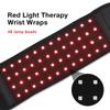 Red Light Therapy Sports Wrist Wraps 660nm 850nm 48 Lamp Beads Infrared Belt Support Brace Waist Heat Pad Hand Massager