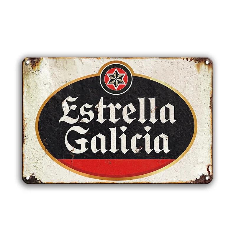 Ретро бельгийский пивной бренд постер винтажный знак металлический знак декоративная табличка для комнаты бар паб человек пещера клуб настенное украшение