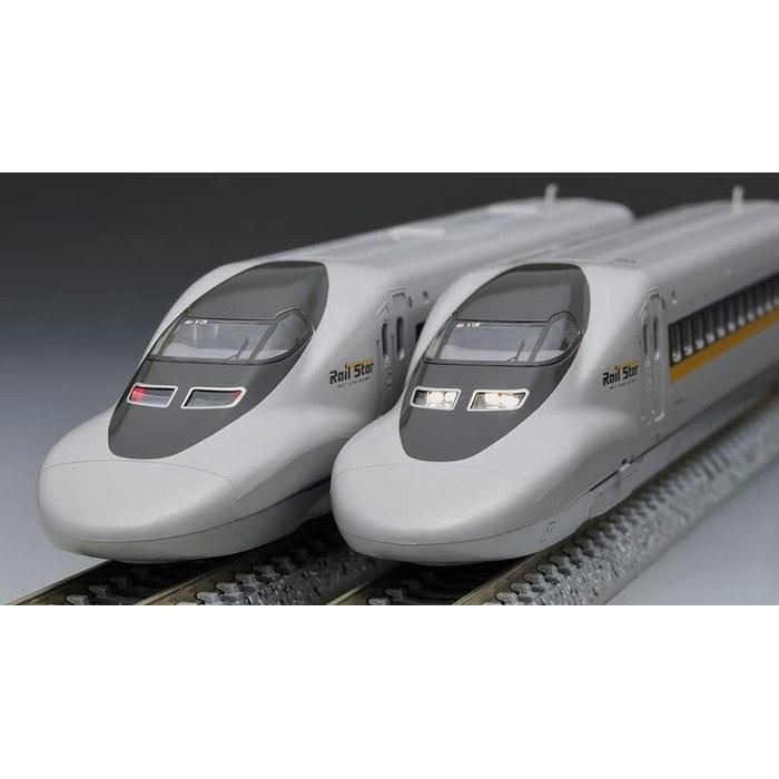 TOMIX Модель поезда N-масштаба Серия JR 700-7000 Синкансэн Санъё Хикари Railstar Набор 98769 Модельная железная дорога Светло-голубой