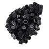 100PCS Black Plastic Auto Car Bike Motorcycle Truck Wheel Tire Valve Stem Caps