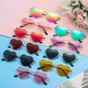 Fancy Accessories UV400 Protection Heart Sun Glasses Heart-Shaped Sunglasses Shades 90s Glasses