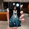 Чехол для OPPO Reno 15F 5G CPH2801 Прозрачный Модный Бабочка Цветок Мягкий ТПУ Силиконовый Чехол Для OPPO Reno15 F Reno 15 FS Чехол для Телефона