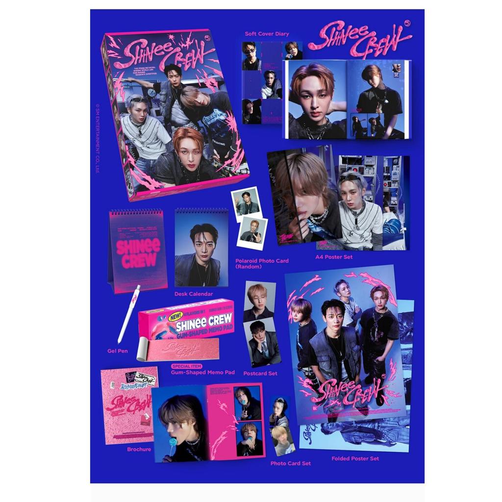 SHINee Сезонное приветствие 2026 SHINEE CALL Официальный K-Pop Мерч