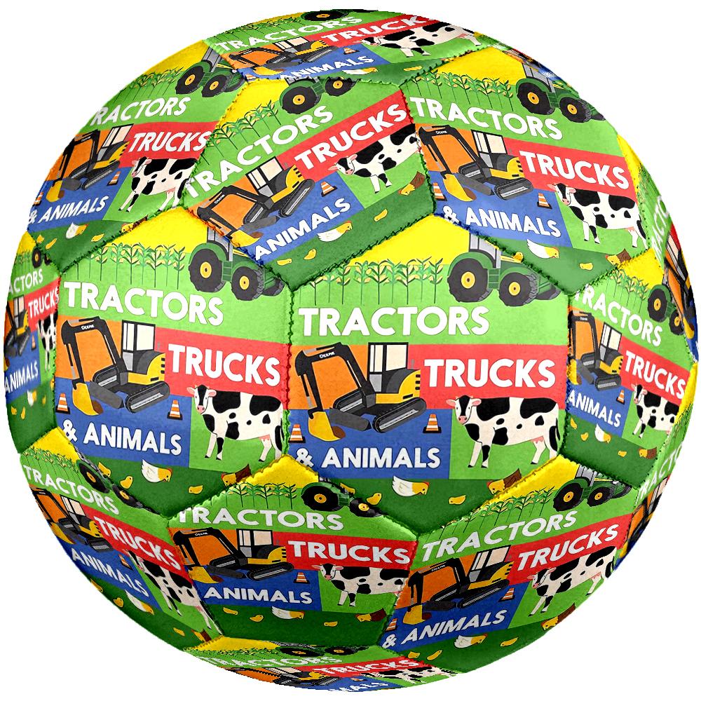 Truck Theme Size 5 Soccer Ball, Suitable for Both Indoor and Outdoor Matches, a Gift Suitable for Everyone.