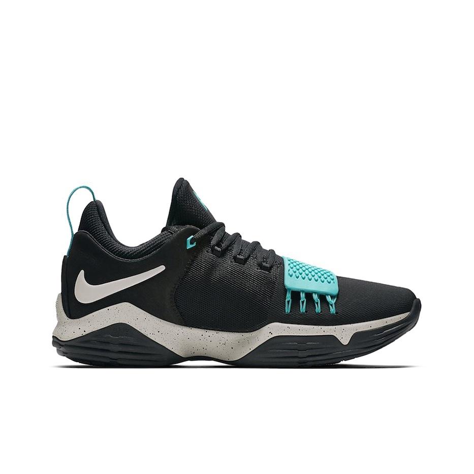 Nike PG 1 Удобные Универсальные Амортизирующие Нескользящие Низкие Баскетбольные Кроссовки Мужские Кроссовки Черные 878628-002