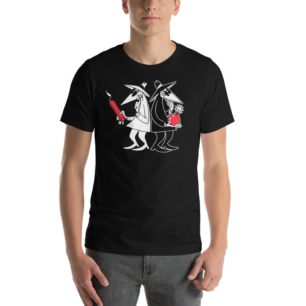 SPY VS SPY Graphic Tee Shirt Black MAD Unisex t-shirt Unisex T-Shirt