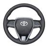 Натуральная кожаная ручная прошивка чехла рулевого колеса для Toyota Camry, Avalon, RAV4