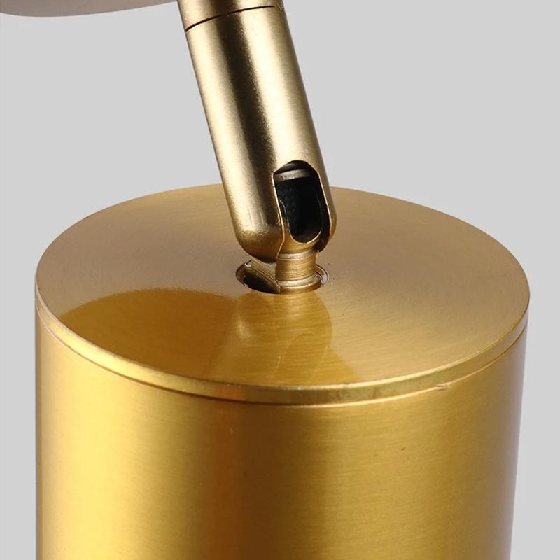 Светодиодный трековый светильник GU10, алюминиевый потолочный светильник, современный золотой трековый светильник, светильник для магазина одежды, потолочные светильники