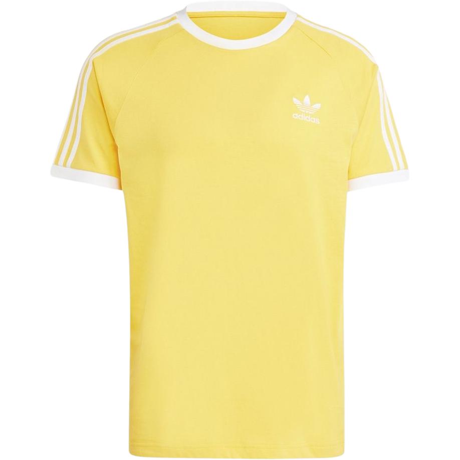 Adidas Футболка с круглым вырезом Originals Abax Color Block, повседневная, с коротким рукавом, реглан, мужская, желтая IM9392(ГРУППА383-02)