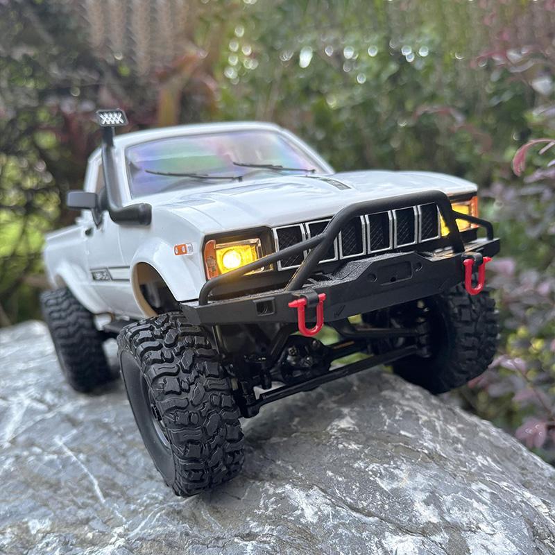 Масштабная модель WPL C24-1 RC Рок-краулер RC Грузовик 4WD 1/16 Радиоуправляемый Пикап Ползун Внедорожник 2.4G Полностью Управляемый RC Детская Мальчик Взрослый Игрушка Подарок