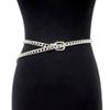 2021 New Metal Pendant Waist Chain Women Casual Elegant Pin Buckle Chain Female Corset Belt Tide