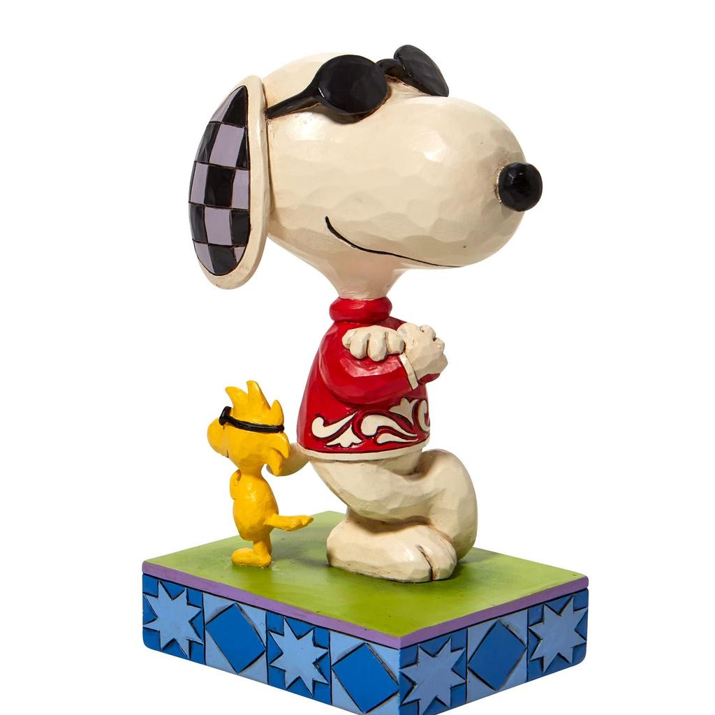 JIM SHORE Snoopy & Woodstock Cool Back 6010115