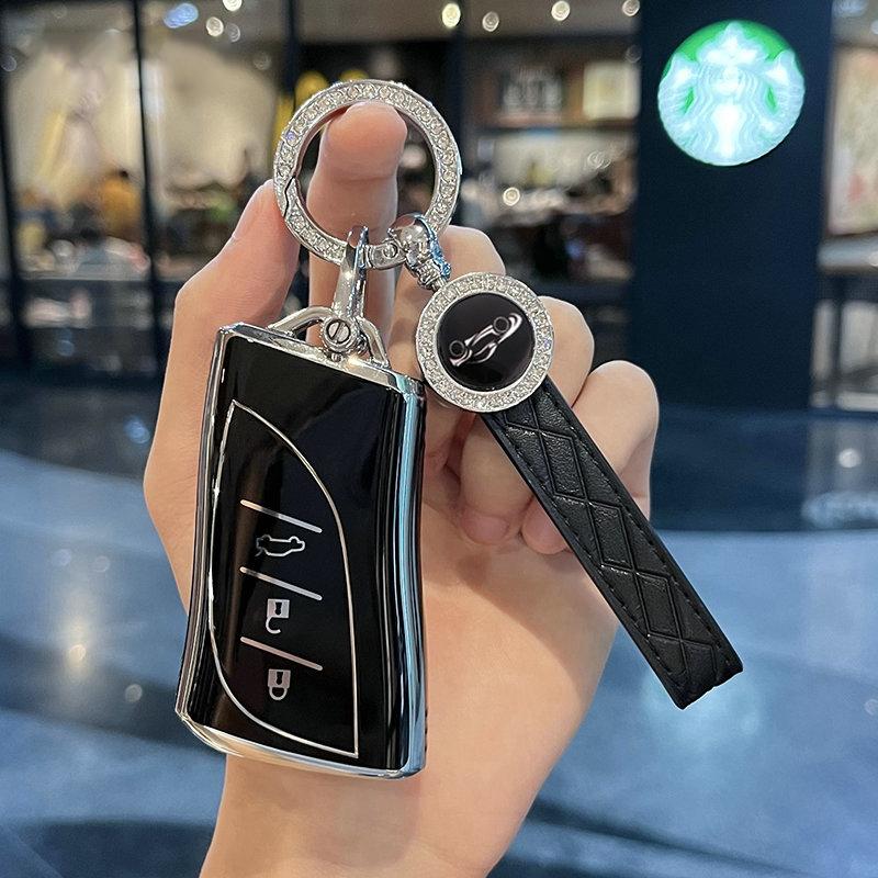 Чехол-крышка из ТПУ для автомобильного ключа Lexus Nx Es Ux Us Rc Lx Gx Is Rx 200 250H 350H Ls 450H 260H 300H Ux200 Аксессуары Брелок
