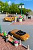 Geocolle Car Snap 22a Urban Street Corner 2 ABS частично мини-машина набор 64# смола/ПВХ куклы/аксессуары (окрашенный, собранный) + литье под давлением
