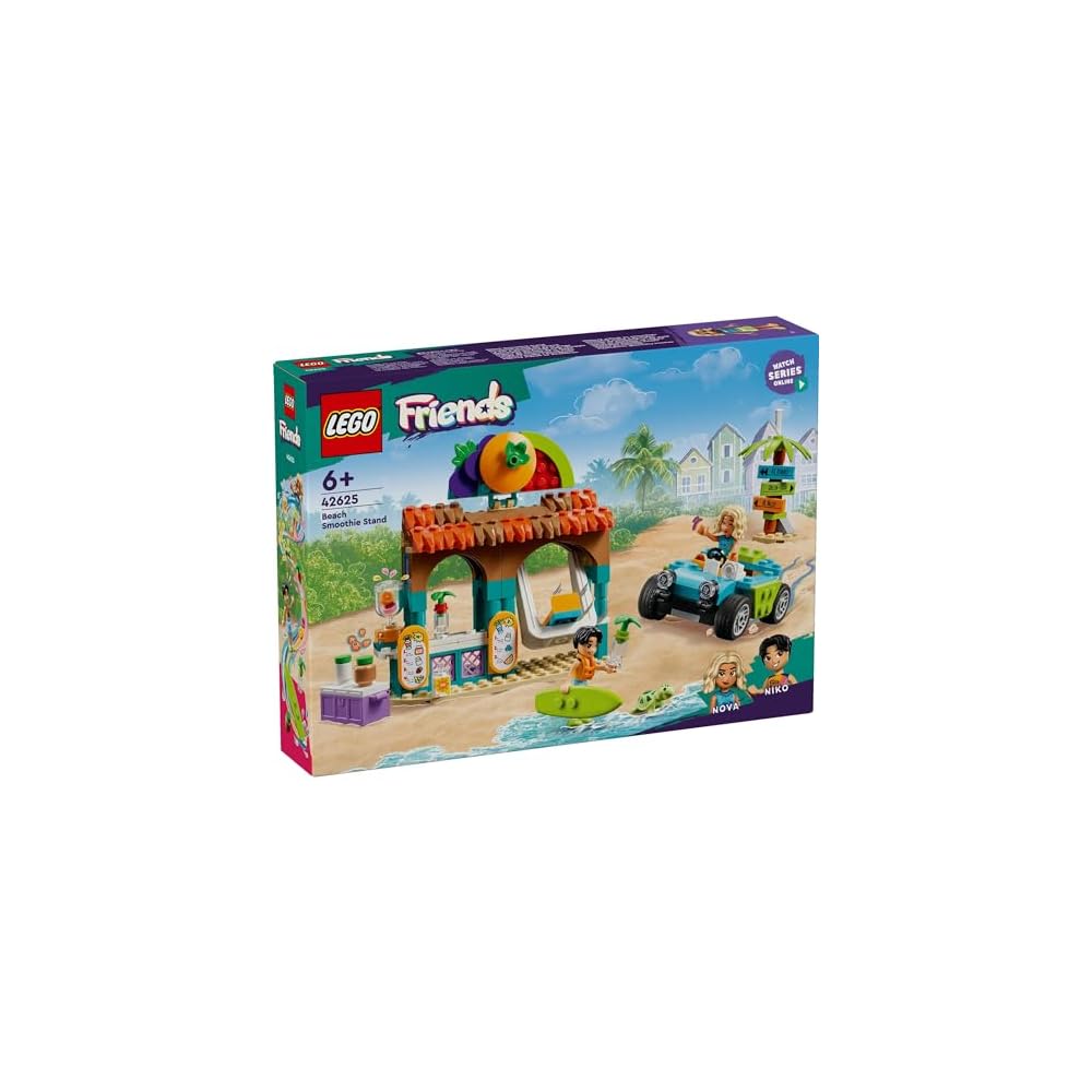 LEGO Friends Beach Drink Bar Toy Set for Kids Ages 6-9 Building Blocks Playset 42625