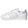 Superstar White Pink Blue Women Sneakers Cloud-White Clear-Pink Pulse-Magenta HQ1906
