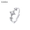 Классическое кольцо Lindon из медного сплава с цирконием, женские ювелирные изделия, свадебный подарок для вечеринки