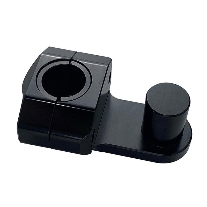 1 Pair Motorcycle Pivoting HandlebarRiser Aluminum Clamps for 22mm 25mm Handlebars Modified Accessories Black