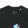 adidas Футболки Мужские Черные С Круглым Вырезом Умеренный Прямой Крой FN1745