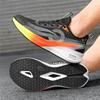 Guochao Friction Sound Shock Absorption Non-slip Racing Running Shoes Men's and Women's Versatile Ultra-light Mesh Breathable Carbon Board Spo