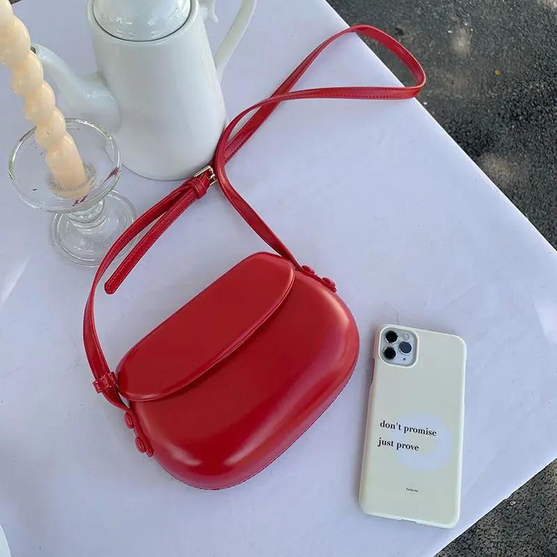 Сумки через плечо с клапаном, женские кожаные кошельки и сумки для девочек, женские сумки для телефонов, простые, однотонные, дизайнерские сумки