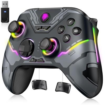 Беспроводной RGB-контроллер EasySMX для ПК и Switch, совместимый с Windows, с триггерами на эффекте Холла и Joy-Cons 1000 мАч, для ПК, Switch, iOS,