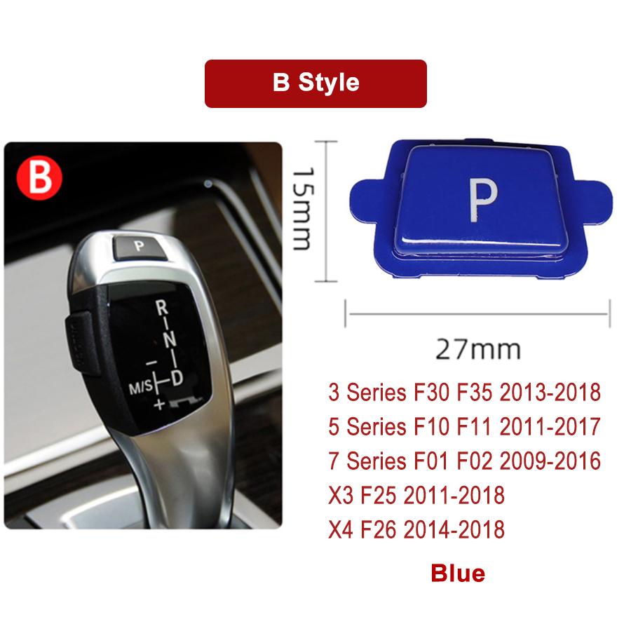 Крышка рычага переключения передач автомобиля Auto P Parking Button для BMW 3 5 7 X3 X4 X5 X6 Series E90 F30 F10 F01 F25 F26 E70 F15 F16
