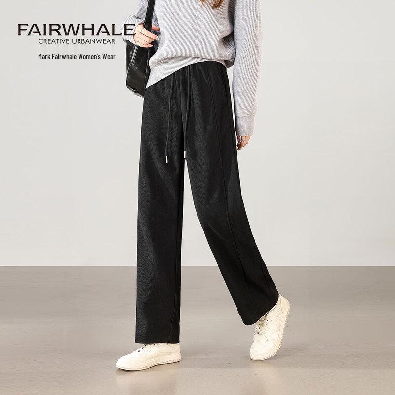 Mark Fairwhale 2025 Unisex High-Waist Straight-Leg Casual Pants