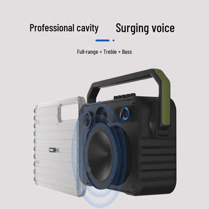 Philips Портативная уличная KTV колонка SD68 с микрофоном (Китайская версия)
