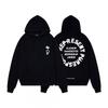 Unisex Oversized Hooded Sweatshirt With Tropical Palm Print Streetwear Cotton Fleece Pullover Winter