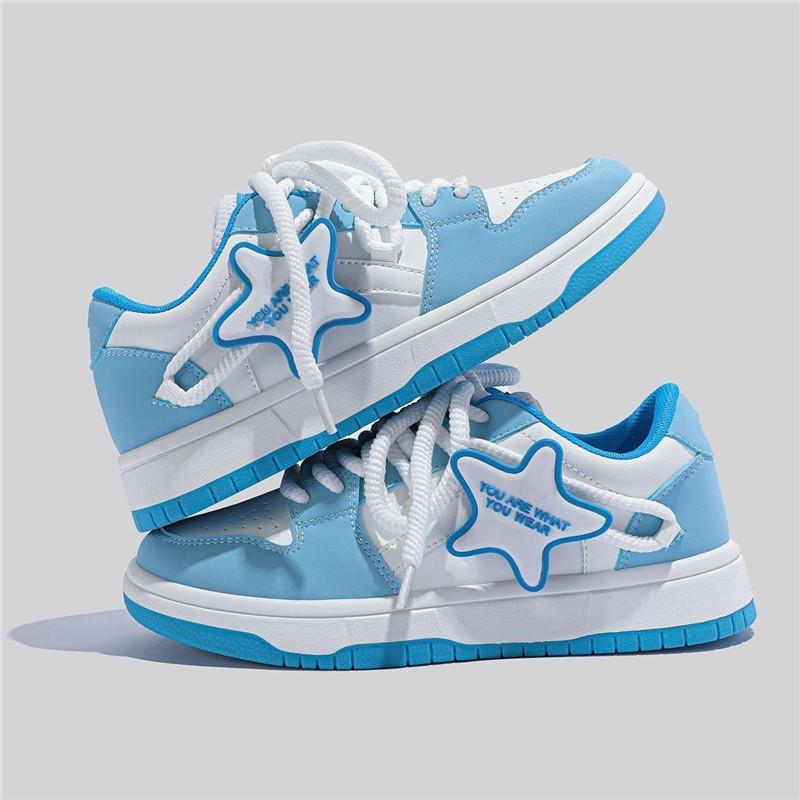 Женские модные кроссовки, уличные противоскользящие кроссовки из искусственной кожи, повседневные легкие кроссовки на толстой подошве для скейтбординга, прогулочные туфли на плоской подошве для женщин