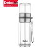 Портативная стеклянная бутылка для воды Debo Telus