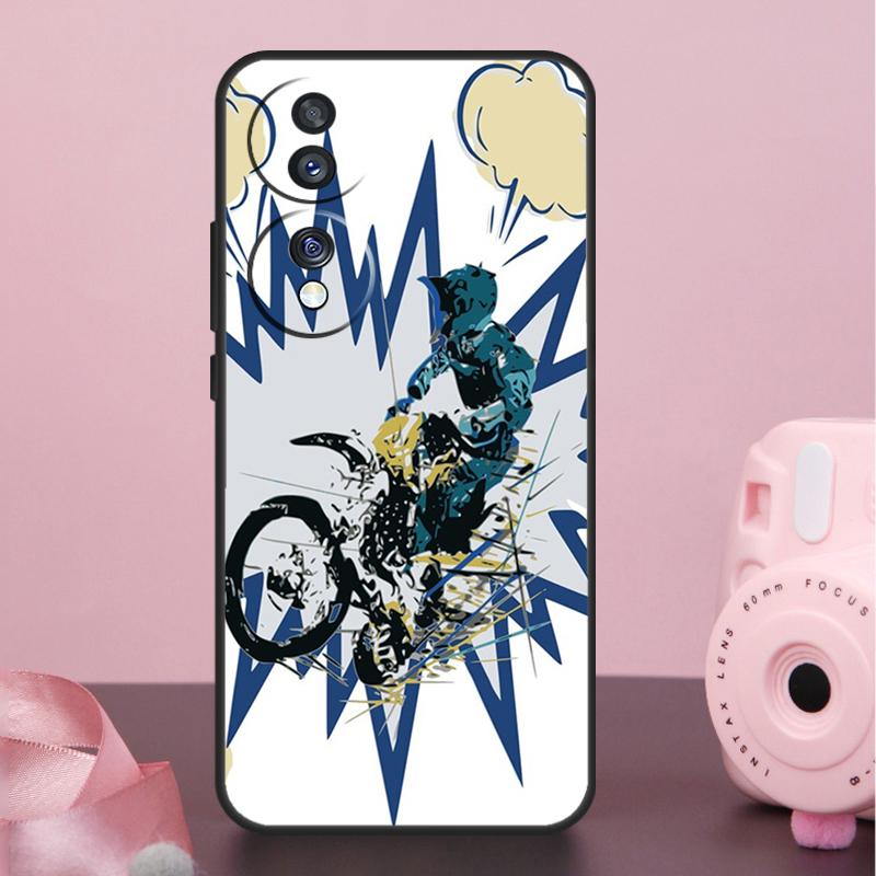 Спортивный чехол Freestyle Motocross для Honor 200 400 Pro 50 70 90 X9a X9b X9c X9d X8b X8c Win Magic 7 Lite 5 6 8 Pro