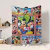 1Pc Mickey Minnie'S Winter Adventure Blanket Soft And Comfortable Casual Warm Camping Travel Christmas Halloween Xmas Gift M924393