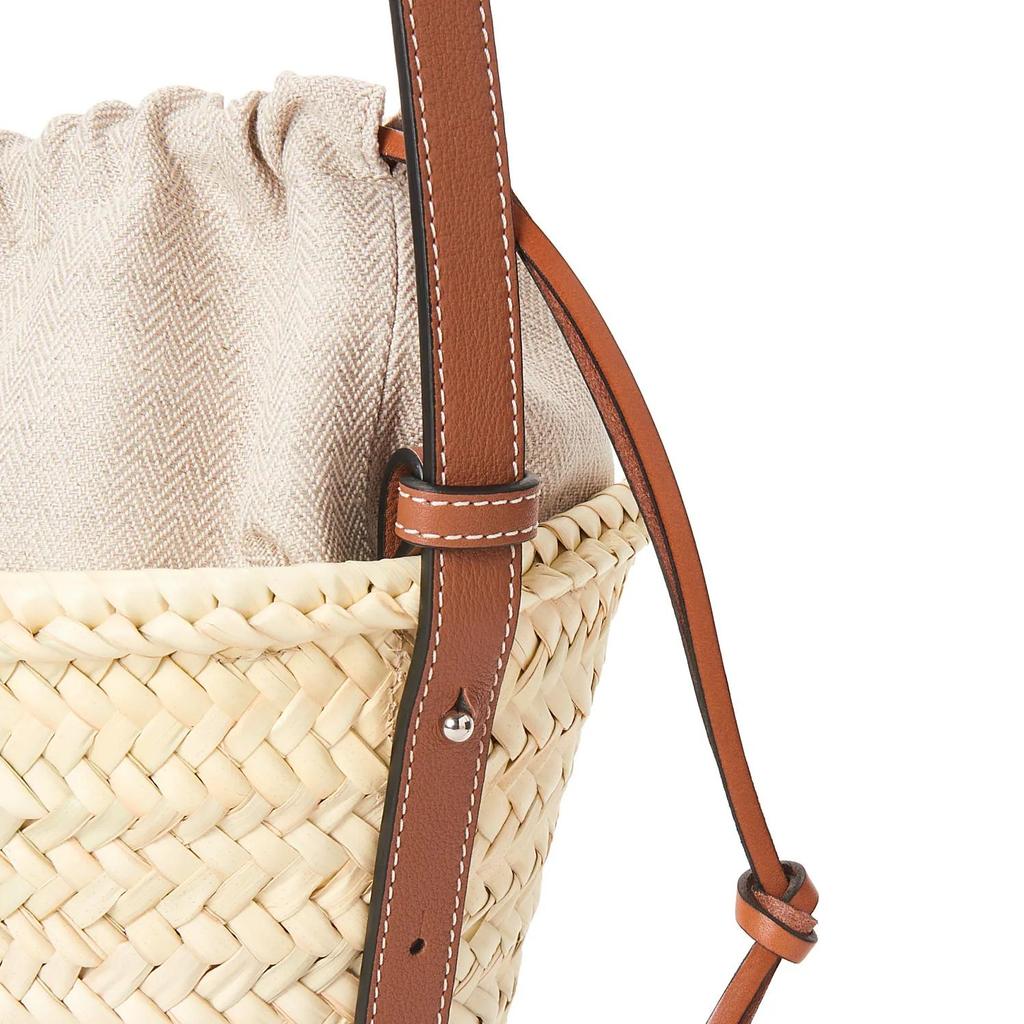 Loewe Drawstring Bucket Bag Natural/Tan Women Tote_bags A223222X01-2435