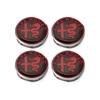 PRTZU1 60mm Car Wheel Hub Caps Auto Emblem Tire Center Cover Badge Decor For Alfa Romeo Sportiva 147 156 166 159 Giulietta Giulia GT